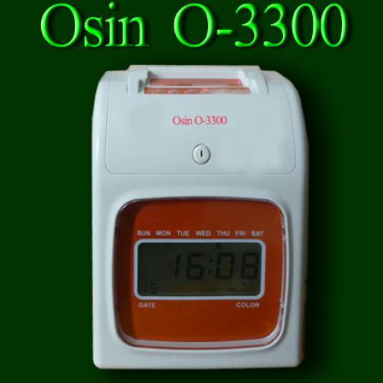 Máy chấm công thẻ giấy Osin O-3300 (in kim)